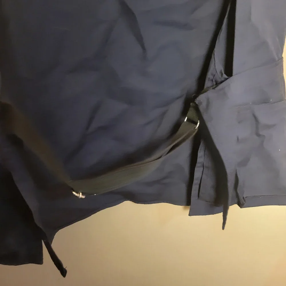 Bob Allen Shooting Vest Mens XL Navy Blue Excellent Utility Hunting Trap Skeet